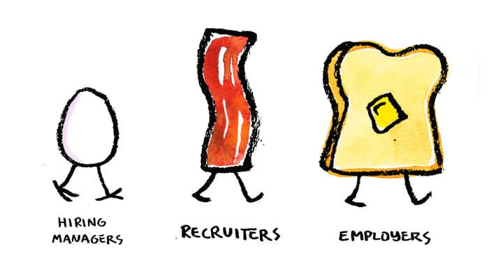 recruiter vs hiring manager